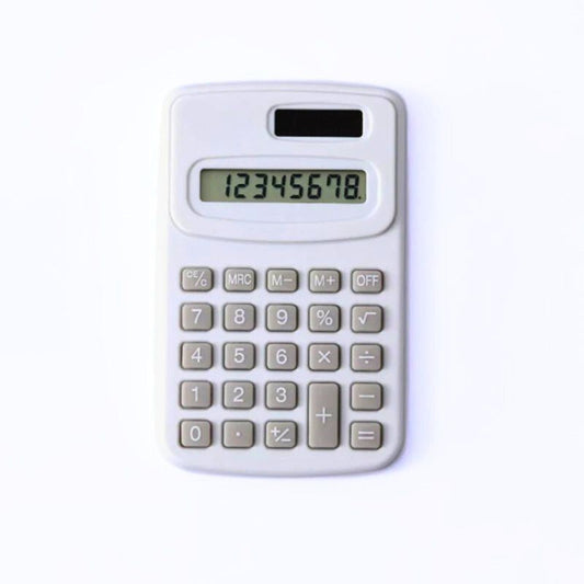 Calculator - Mini (Light Grey)
