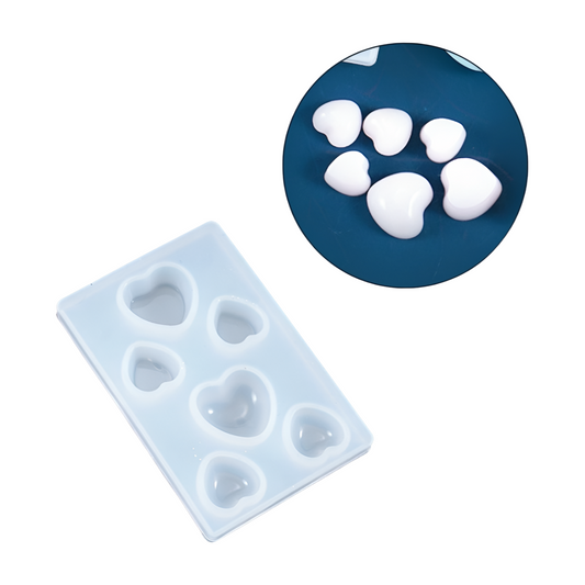 Small Heart Mould (Pack of 2)