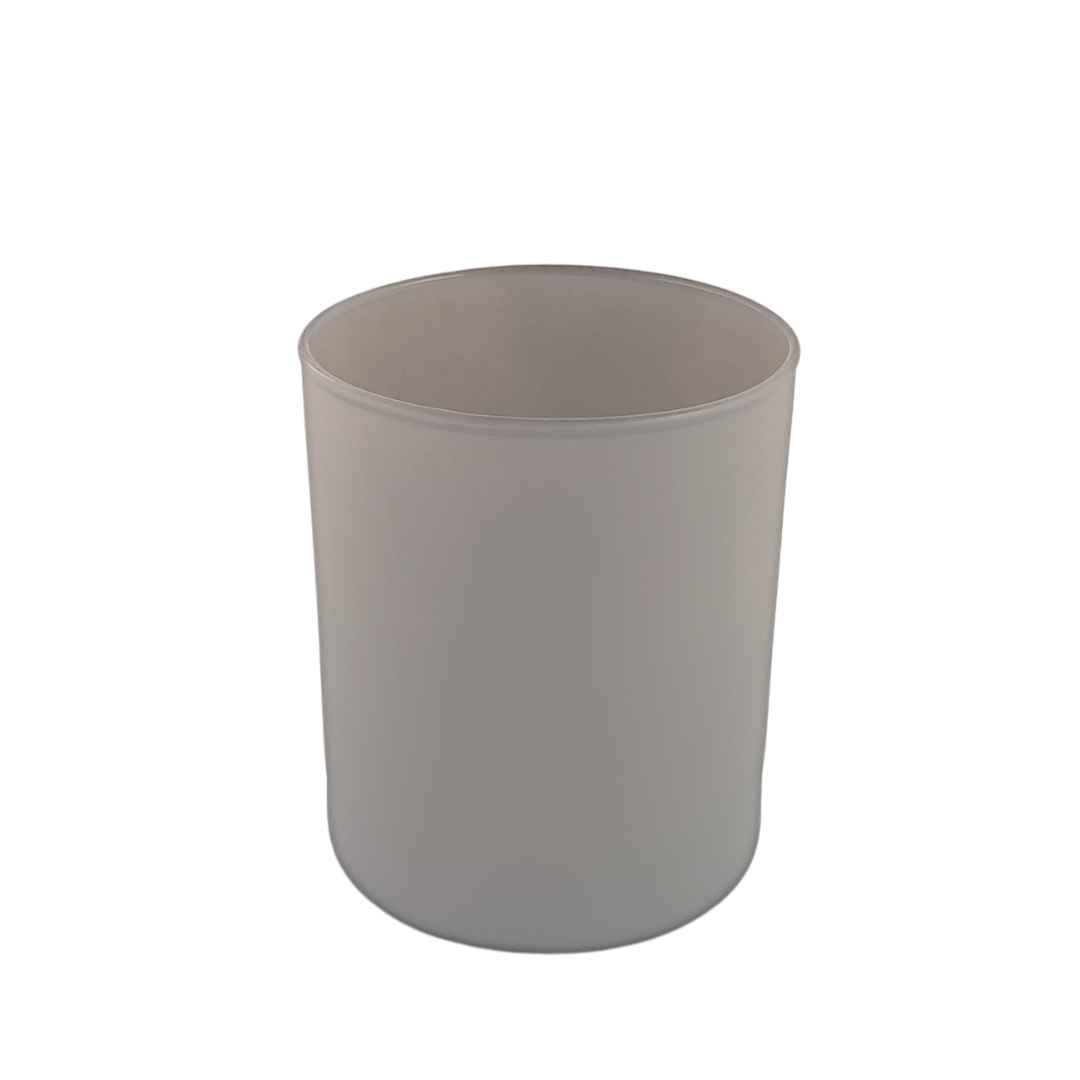 Matt Grey 20cl Candle Glass