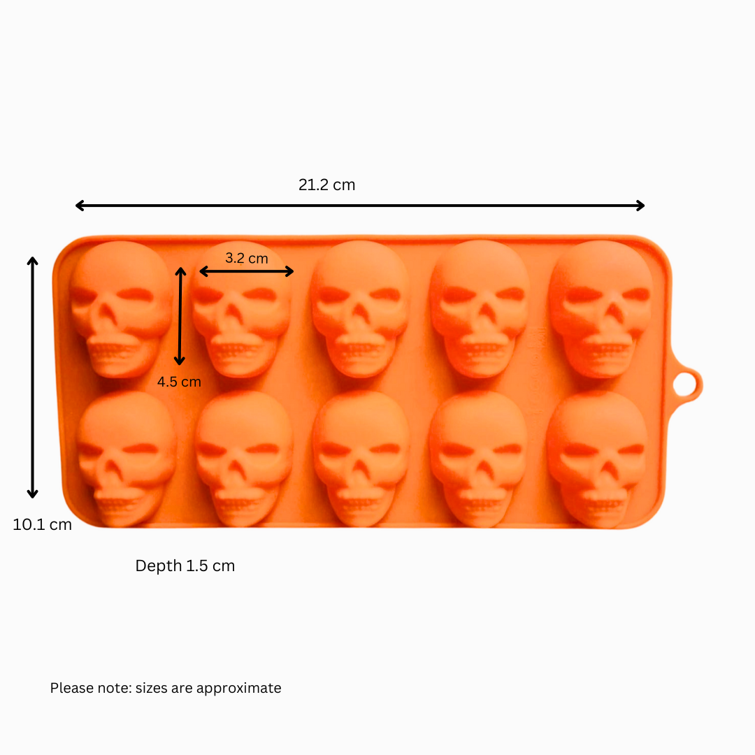 Halloween Skull Silicone Mould