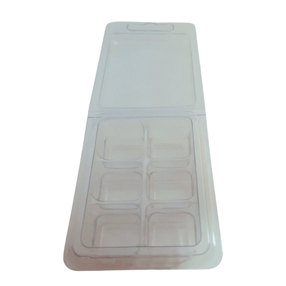 6 Cavity Square Clamshell (Hanging)