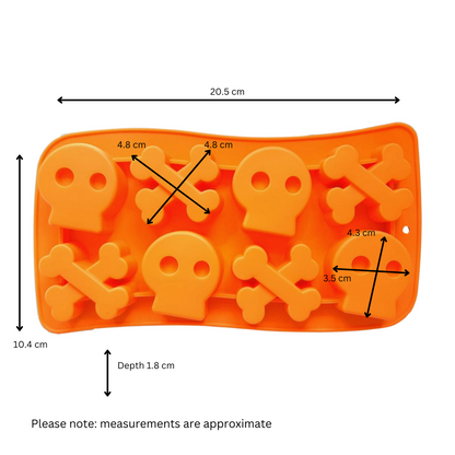 Skull & Crossbone Silicone Mould