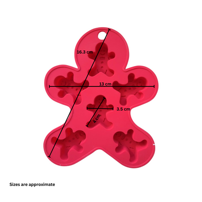 Christmas Gingerbread Silicone Mould