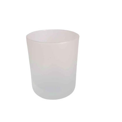 Frosted 20cl Candle Glass