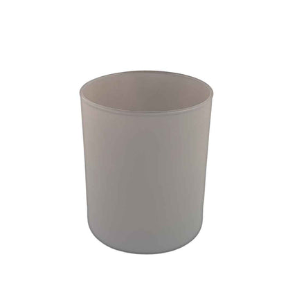 Matt Grey 20cl Candle Glass