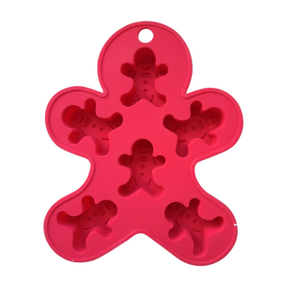 Christmas Gingerbread Silicone Mould